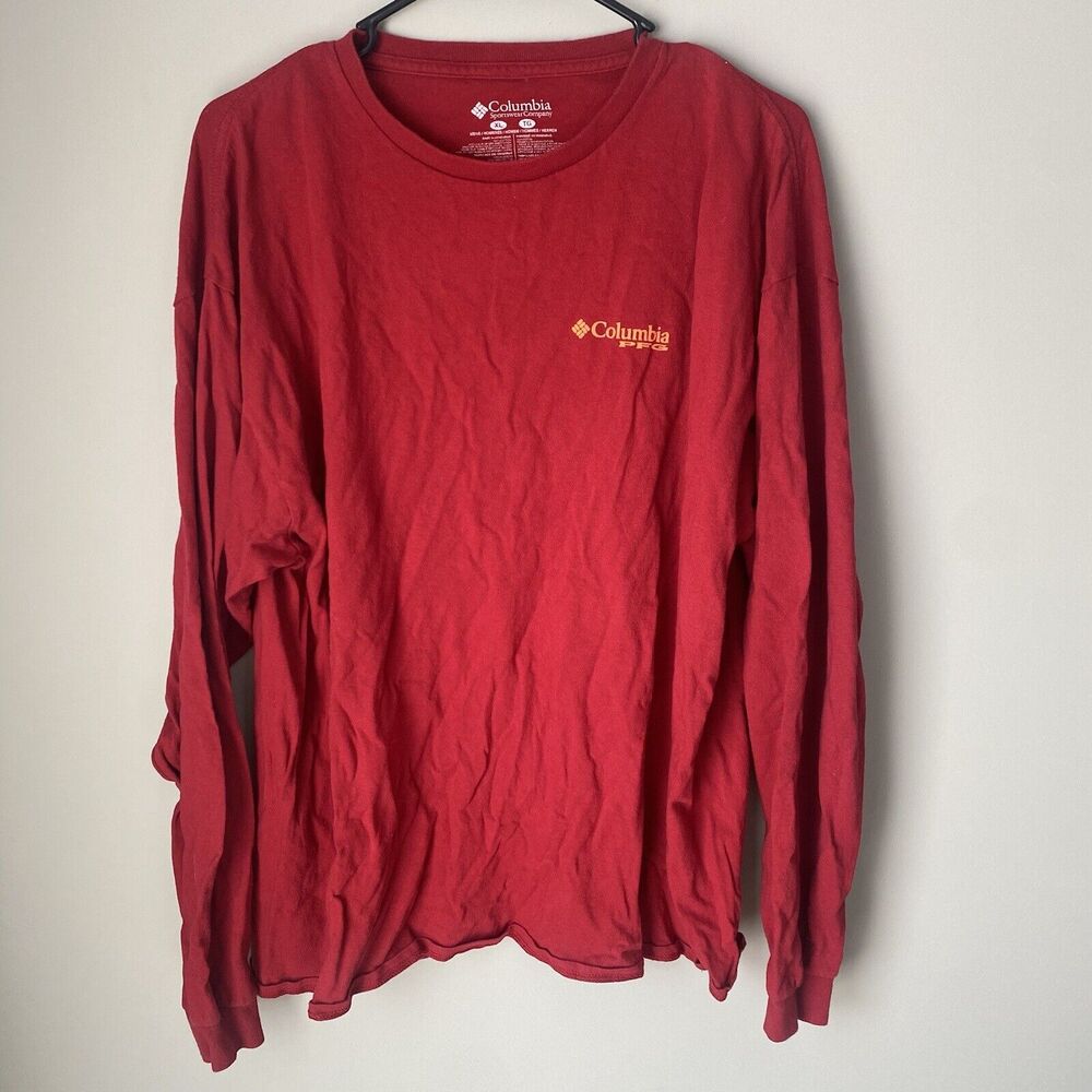 Columbia PFG Performance Fishing Gear Long Sleeve T-Shirt Size XL